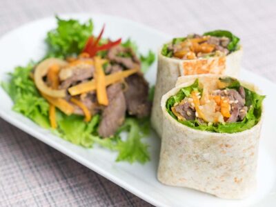 Beef Bulgogi Wrap (serves 2)