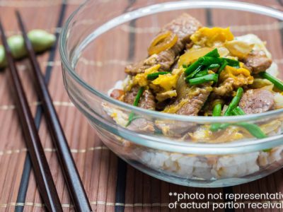 Gyudon (Japanese Beef Bowl) (serves 2)