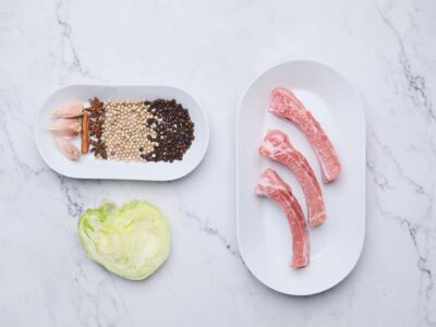 Double Boiled Bak Kut Teh with Multigrain Rice (serves 2)