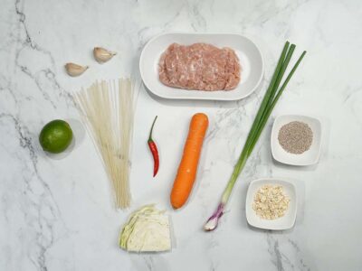 Vietnamese Chia Chicken Noodle Salad (serves 2)