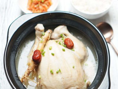 Samgyetang (Korean Ginseng Chicken)