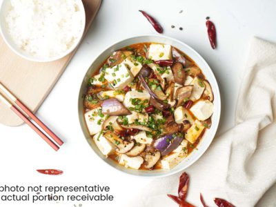 Vegetarian Mapo Tofu (serves 2)