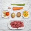 Shepherd's Pie Ingredients - Cookin1 Pre-portioned meal kit