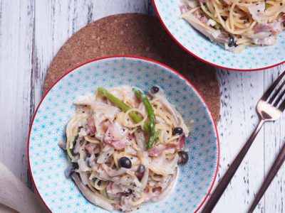 Creamy Bacon One Pot Pasta