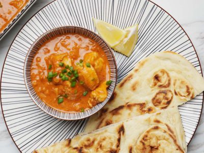 Butter Chicken with Naan (serves 2)