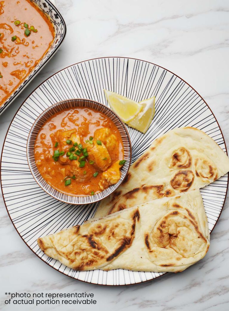 butter chicken naan