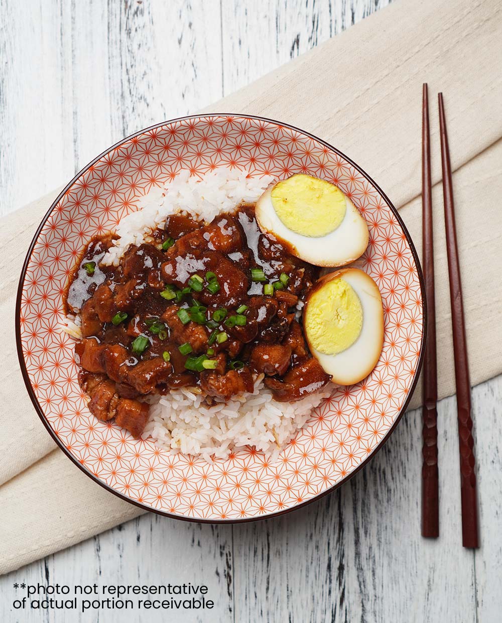 Taiwanese Braised Pork Belly Rice Lu Rou Fan Serves 2 Cookin1