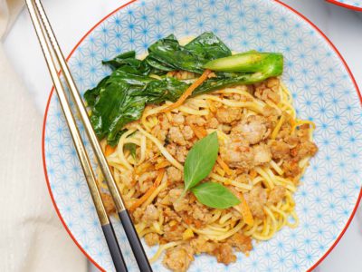 Sweet & Spicy Sambal Pork Ramen