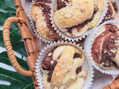 Nestlé Professional Chocolate Hazelnut Braided Buns