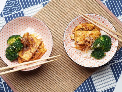 Vegan Teriyaki Donburi (Serves 2)