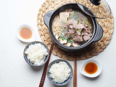 Beef Sukiyaki (Serves 2)