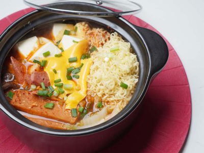 Budae Jjigae (Korean Army Stew) (Serves 2)