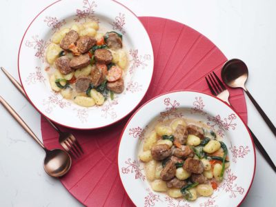 Vegan Tuscan Gnocchi (Serves 2)